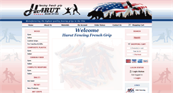Desktop Screenshot of harutfencinggrip.com