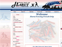 Tablet Screenshot of harutfencinggrip.com